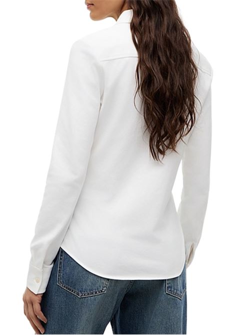 Camicia slim in piquet Tommy Hilfiger | WW0WW43528YBL